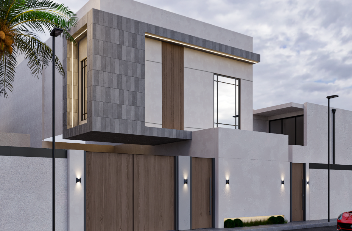 modern home design with neutral tones and marble surfaces design