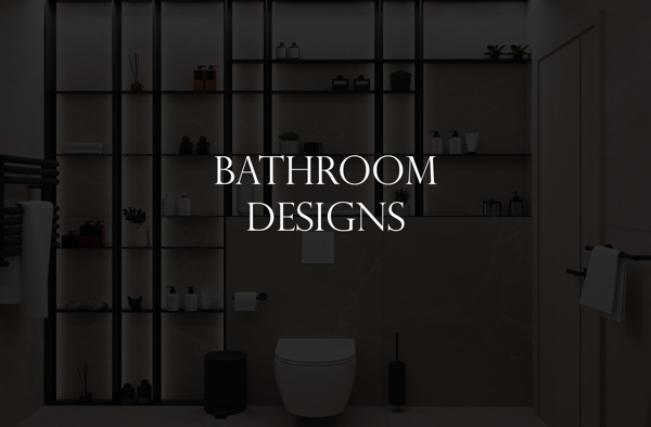 modern bathroom with neutral tones and marble surfaces design