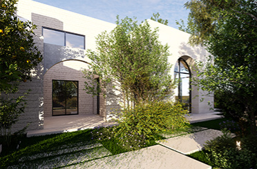 modern space planning with neutral tones and marble surfaces design
