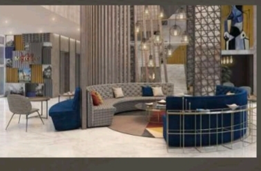 modern interior design with neutral tones and marble surfaces design